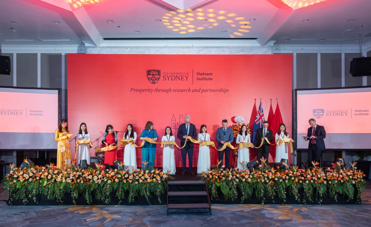 Sự kiện ra mắt Viện đại học Sydney Việt Nam (The University of Sydney Vietnam Institute) diễn ra tại Hà Nội ngày 20/6.