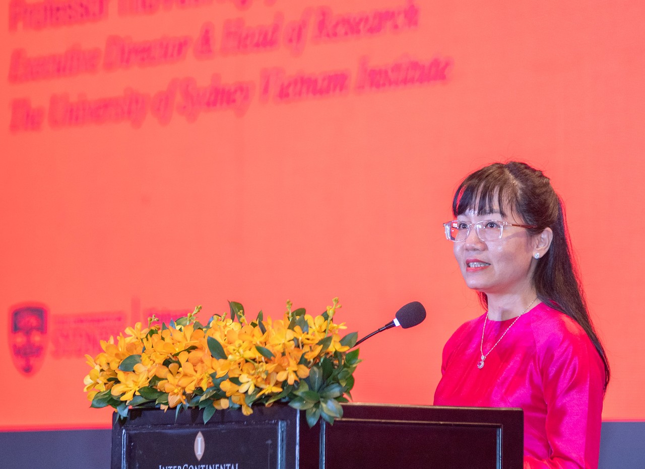 Giáo sư Nguyễn Thu Anh, Giám Đốc Điều Hành Viện Đại học Sydney Việt Nam 