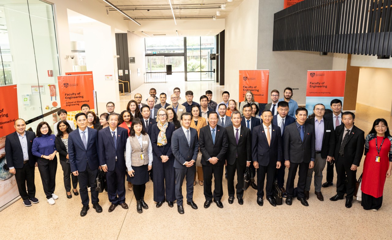 Delegation from Ho Chi Minh City (HCMC) Department of Health and Institute of Development Studies visits the University of Sydney